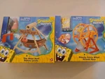 Nickelodeon Spongebob Squarepants Glove Ferris Wheel & Boat Toy W/ Figures New. Price: $25.00.