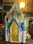 Vintage Disney Frozen Ice Castle Playset With Chair & Bed Used. Price: $85.00.