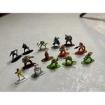 Tmnt Jada Nano Metalfigs Die-cast Figure Lot Of 15TURTLES Shredder Krang Bebop Used. Price: $11.00.