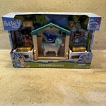 Bluey Pony Rides Playset With Biscuit Brand New In Box By Moose Toys. Price: $55.00.