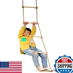 Playberg 5 Step Climbing Wooden Rope Ladder QI003373 New. Price: $39.41.