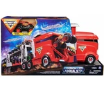 Monster Jam, 2-IN-1 Launch Go Hauler Playset And Storage With Exclusive Max-d New. Price: $48.20.