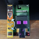 Mattel Minecraft Flippin' Figs Enderman Action Figure 3.25 Transforming New. Price: $15.00.