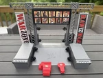 1999 Wwf Titan Tron Live Entrance Stage Complete Jakks Tested Working Lights Used. Price: $249.99.