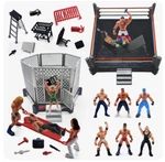 Toyvelt 32-PIECE Wrestling Arena Contend Super Wrestler Warriors Toys With Ring New. Price: $23.85.