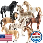Thinkbay 8PCS 6" Large Horse Figurines Animal Toys For Kids, Realistic Plastic New. Price: $41.61.