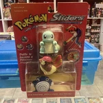 New Sealed Vintage Hasbro Pokemon Battle Sliders Squirtle Pidgeotto & Poliwhirl. Price: $30.00.