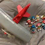 Sonic The Hedgehog Tornado Biplane With Figures Lot Used. Price: $30.00.