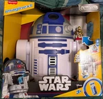 Imaginext Star Wars R2-D2 Playset With C-3P0 Figure Lights Sounds New. Price: $30.00.