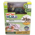 Wowworld: Dino Dig - Triceratops Skeleton Excavation Kit, Ages 6+ New. Price: $25.99.