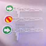 1986 Playmates Disneyland Railroad Playset 7905 - 3 Directional Barriers/gates Used. Price: $13.99.
