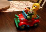 Illco Sesame Street Big Bird Ernie Oscar Wind-up Jalopy Toy Used. Price: $5.00.