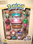 Pokemon Petite Pals Good Time At The Coffee House By Tomy Snivy & Lilligant New. Price: $18.00.