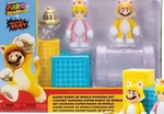 Super Fury Cat Mario/bell /peach 2.5 Figure Pack Jakks Easter Gift!! New. Price: $14.99.