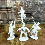 Paragon PS013W "alamo Mexican Set 2 W/ladders (white)" 54MM Soldiers New. Price: $24.00.