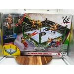 Wwe Wrestlemania 40 Bloodline Rules Ring Playset The Rock Roman Reigns Mattel New. Price: $89.99.