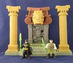 Fisher Price Imaginext Dc Super Friends Batman Ooze Pit W/ & Ra Al Ghul Used. Price: $45.00.