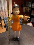 Squid Game Tamashii Lab Young-hee Doll Action Figure Premium Bandai January Used. Price: $49.00.