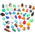 Monjita 50 Mini 3D Printed Animal Figurines Flexible Articulated Fidget Toy New. Price: $30.58.
