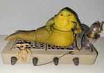 1983 Jabba The Hutt Complete Star Wars Nice Action Figure Playset Vintage Kenner Used. Price: $124.99.