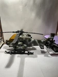 Vtg G.i. Joe Army Helicopter Toy Model 2HQ-12 Hasbro Power Winch 2001 Shelf Used. Price: $37.19.