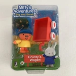 Miffy's Adventures Big And Small Grunty's Wagon Action Figure Toy Jazwares New. Price: $14.95.