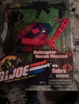 2002 Hasbro Gi Joe Vs Cobra Helicopter Recon Mission Set New. Price: $22.00.