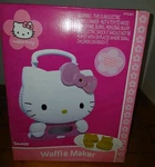 Hello Kitty Waffle Maker KT5221 Sanrio New. Price: $79.95.