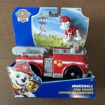 Paw Patrol, Marshall Fire Engine, Toy Vehicle With Collectible Action Figure, New. Price: $17.98.