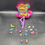 Polly Pocket 2021 Mattel HGC40 Pink Flamingo Playset Used. Price: $9.99.