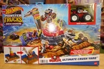 Hot Wheels Monster Trucks Arena Smashers Bone Shaker Ultimate Crush Yard Playset New. Price: $34.90.