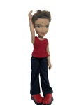 Vintage 2002 Bratz Boyz Dylan Doll Kids Toy Mga Entertainment Green Eyes Used. Price: $5.00.
