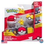 Jazwares Pokmon Pikachu Clip Go Belt Set 2-INCH Battle Figure New. Price: $65.98.
