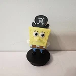 Snapco Spongebob Squarepants Pirate Cake Topper Figure Toy Used. Price: $19.99.