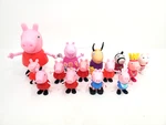 Lot Of 14 Peppa Pig Family & Friends Toy Figures Collection Characters Jazwares Used. Price: $16.99.