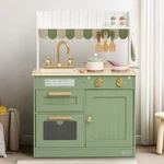 Robud Wooden Play Kitchen Set For Kids Pretend Toy Golden New. Price: $164.22.