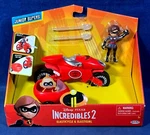 Elasticycle & Elastigirl Junior Supers Incredibles 2 - Vehicle Figure Pixar New. Price: $28.45.