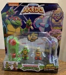 Akedo Teenage Mutant Ninja Turtles Leonardo Vs Rocksteady Mini Figure Set - 2PK New. Price: $19.99.
