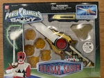 Power Rangers Lost Galaxy Gingaman Dx Quasar Saber Sword Bandai W/box Used. Price: $499.00.