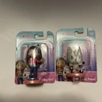 Netflix Gabby Dollhouse Girl Pandy Paws Mini Figure Set Of 2 New. Price: $16.50.