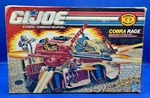 Cobra Rage Gi Joe 1990 Hasbro Action Figure Vehicle New Sealed Misb. Price: $299.00.