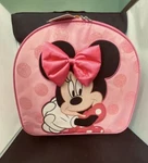 Disney Minnie Mouse Rolling Suitcase - Pink Toddler/child Size Bow Detail 3 Tags New. Price: $32.99.