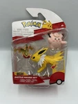 Jazwares Pok Mon Battle Feature Figure Set Flapple, Jolteon, Clefairy 2024 New. Price: $24.99.