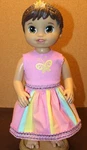 Baby Alive Princess Ellie Grows Up! Doll Redressed No Accessories Talks Used. Price: $20.00.