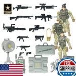 Lollipop United States Army Recon Platoon Playset 3 Military Action Figures New. Price: $44.55.