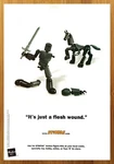 2002 Hasbro Stikfas Action Figures Kits Vintage Print Ad/poster Knight Horse Art New. Price: $14.99.
