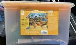 Animal Planet Mega Tub Dinosaur Play Set Figures Storage Box Used. Price: $30.00.