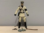 Indiana Jones 3.75" Hasbro Last Crusade Colonel Vogel Figure Loose Complete Used. Price: $39.99.