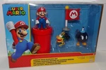Super Airship Deck Diorama Set W/mechakoopa, Mario, Bob-omb Jakks New. Price: $24.99.