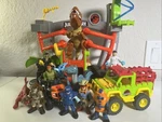Imaginext Jurassic Park World Dinosaur Playset Figure & Vehicle Lot Used. Price: $45.00.